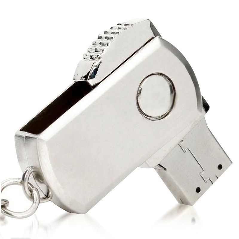 1Gb Swivel Metal Flash Drive (OC30X242_OC)