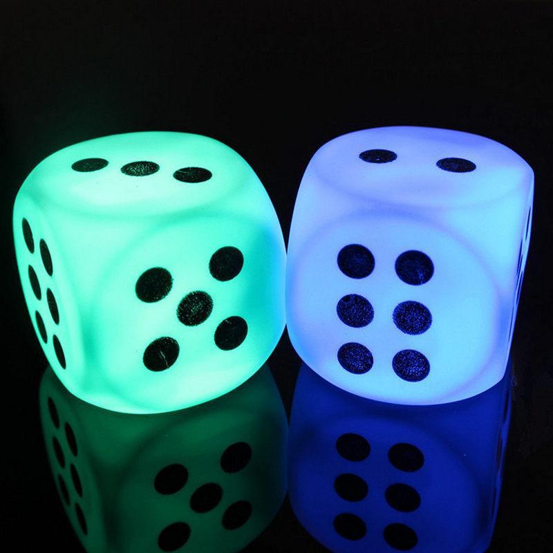 Colorful Led Light Dice (OC30X349_OC)