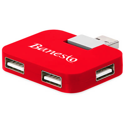 Mini Simple 4 Port Usb 2.0 Hub (OC35X151_OC)