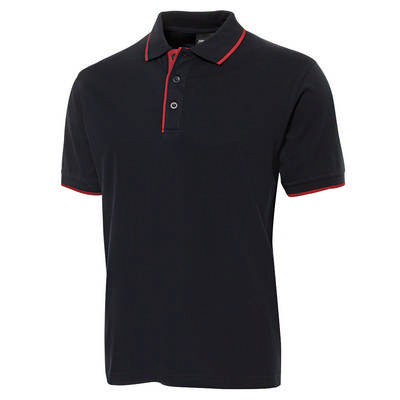 C OF C TIPPING POLO S - 3XL