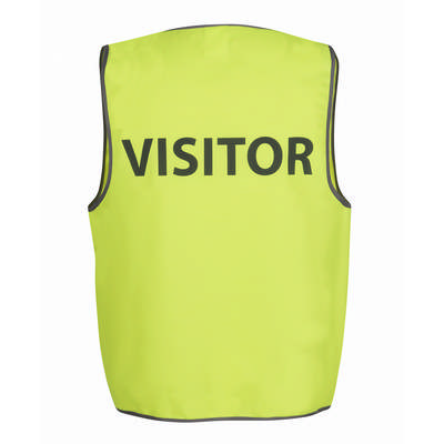 JBs HV SAFETY VEST PRINT VISITOR S - 5XL