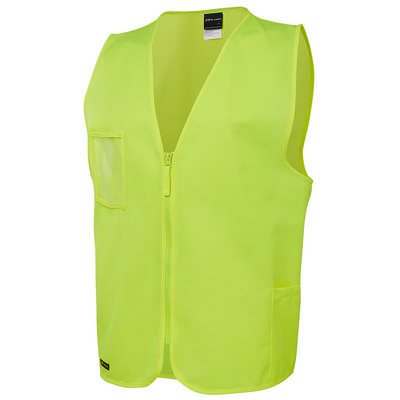 JBs HV ZIP SAFETY VEST 2XS - 6/7XL