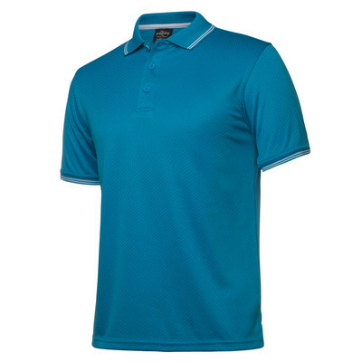 PODIUM JACQUARD CONTRAST POLO S - 5XL