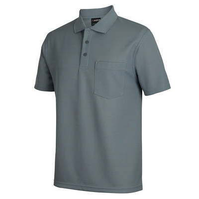 PODIUM WAFFLE POCKET POLO S-5XL