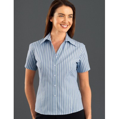 Forest Womens Short Sleeve Fashion Stripe (323FO_JKEV) Forest Womens Short Sleeve Fashion Stripe