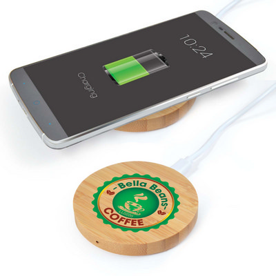 Arc Round Bamboo Wireless C