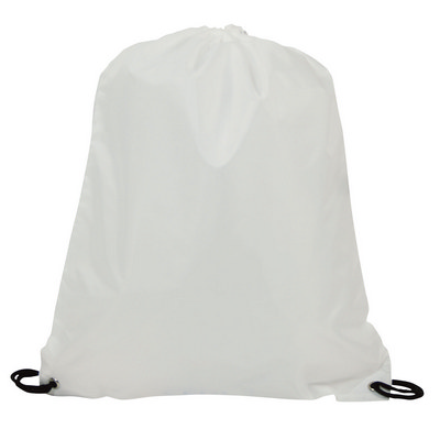 Drawstring Bag 210D - White