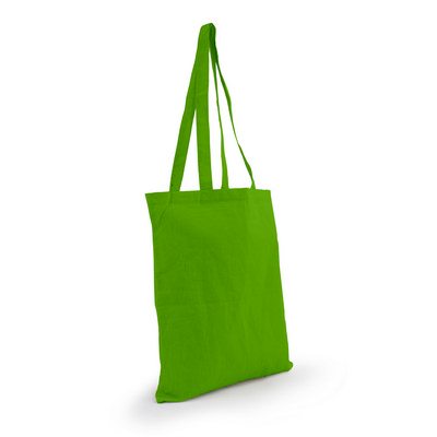 Cotton Tote Bag - Lime Green