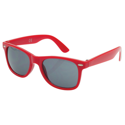 Retro Sunglasses - Red/Red