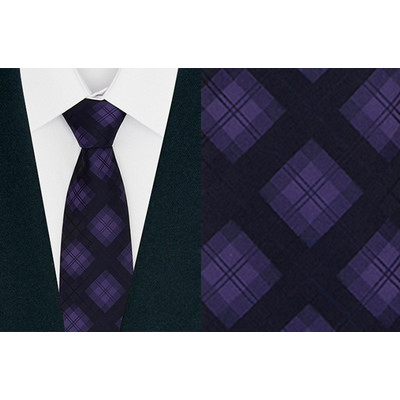 Poly / Viscose Plain Ties