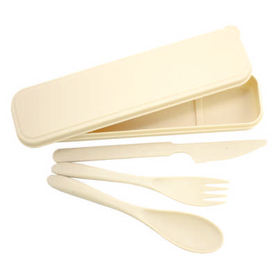 Bamboo Fiber Cutlery Set