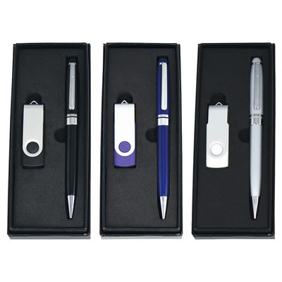 USB (4GB) and Pen Giftset