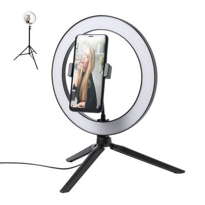 Phone photo lighting set with light ring , tri pod remote Kristen 