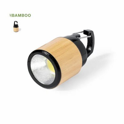 Torch with carabiner - Bamboo 