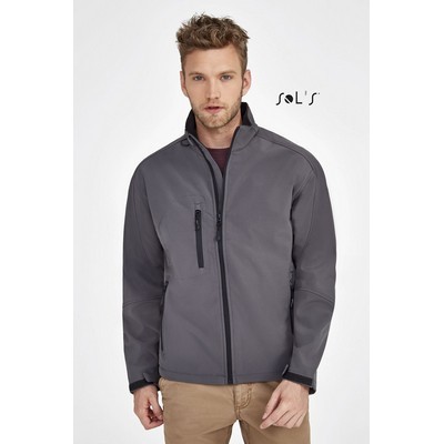 Jacket Men s softshell tech fabric 8000mm waterproof RELAX