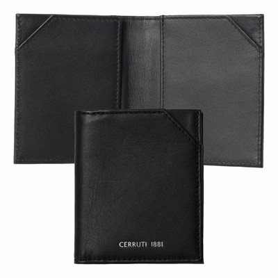 Cerruti 1881 Card holder Zoom Black (NLC914A_ORSO)