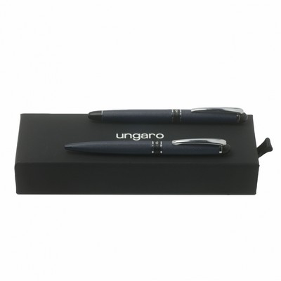 Set Uomo Blue (ballpoint pen & rollerball pen)