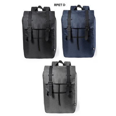 Backpack - made from RPET material stylish Budley ECO FRIENDLY 