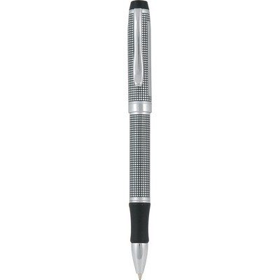 Pen METAL twist action grid design barrel Gamma 