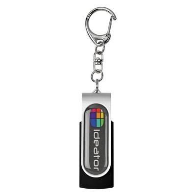 USB Epoxy dome with key chain twister USB (factory direct MOQ) 