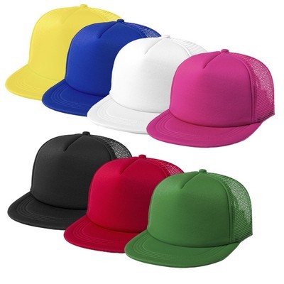 Cap 5 panel with padded visor and front section obs