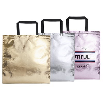 Non Woven tote Bag Shiny Fashion colours Poznan