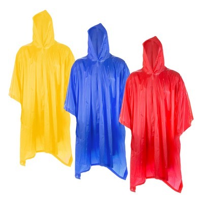 Poncho / Raincoat Adult large coverage area Montello