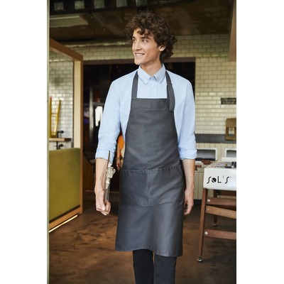 GALA LONG APRON WITH POCKETS (S88010_ORSO_DEC)