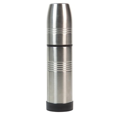 vacuum flask with cup 750ml capacity - stainless steel - (printed with 1 colour(s)) G1053_ORSO_DEC