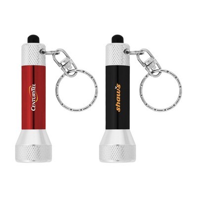 7 LED Key Chain Flashlight - (printed with 1 colour(s))