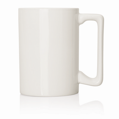 Ceramic Mug Extra Large D Handle 380ml (M233A_GL_DEC) Ceramic Mug Extra Large D Handle 380ml