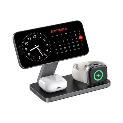 Rodgers 15W 3n1 Magnetic Wireless Charging Stat