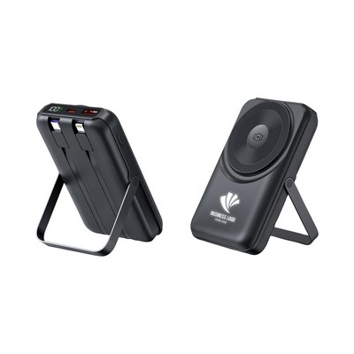 Durant 22.5W Quick Charge Wireless Power Bank - 10,000 mAh