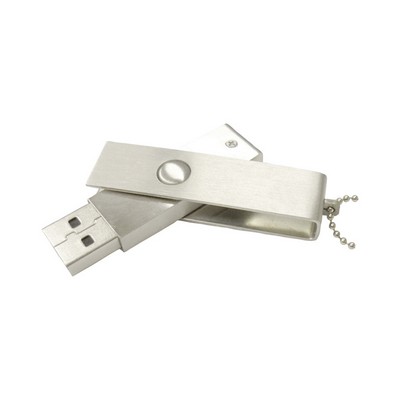 Slim Brushed Swivel Drive 8GB