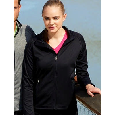 Ladies Light Weight Fleece Zip Through Jacket