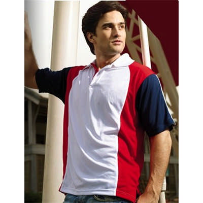 Unisex Adults Breezeway Three Tone Polo