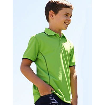 Stitch Feature Essentials-Kids Short Sleeve Polo