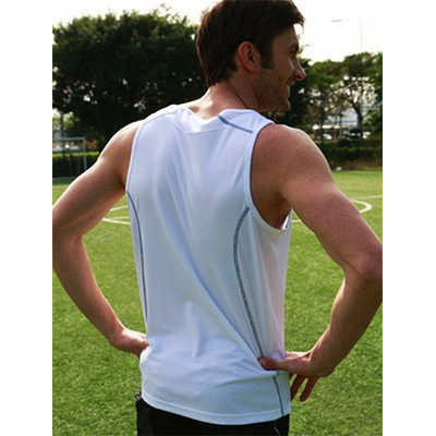 Stitch Feature Essentials-Mens Stitch Singlet