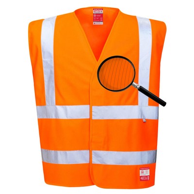 Hi-Vis Anti Static Vest - Flame Resistant • by Runsmart