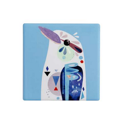 Maxwell & Williams Pete Cromer Ceramic Square Tile Coaster 9.5cm Kookaburra (DU0093_PPI)