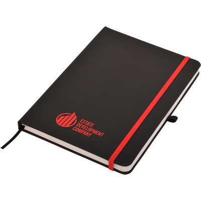 Carnival Plus A5 Notepad- Black (J5600_PREMIER) Carnival Plus A5 Notepad- Black