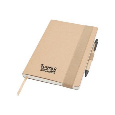 Enviro Notepad Large A5, Natural - (printed with 1 colour(s)) ECO3030_PREMIER