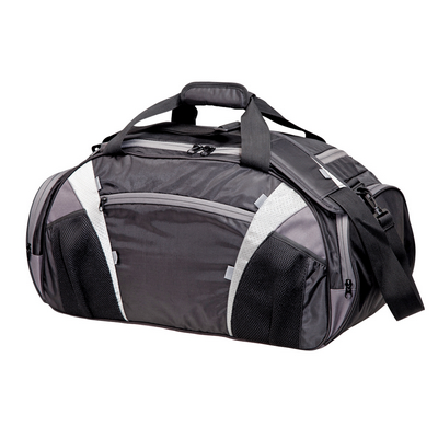 Chicane Sports Bag - Black,Silver