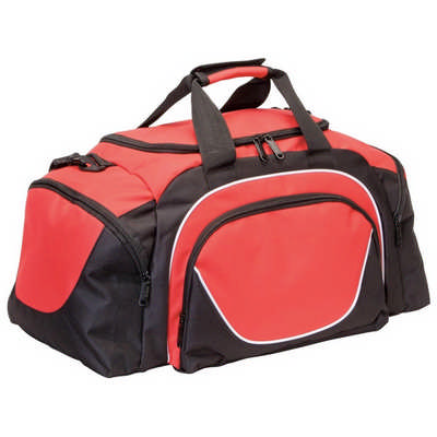 Mascot Sports Bag - Black, Red