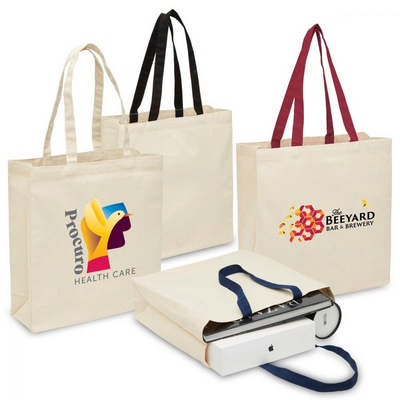 Heavy Duty Canvas Tote with Gusset