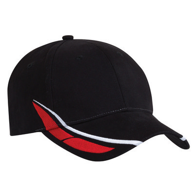 Frontier Cap - Black,White,Red