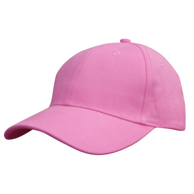 Heavy Brushed Cotton Cap - Pink