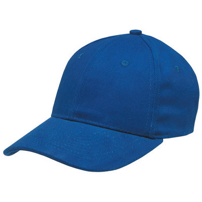 Heavy Brushed Cotton Cap - Royal