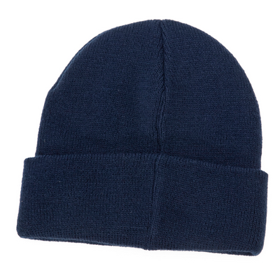 Wool Blend Beanie - Navy