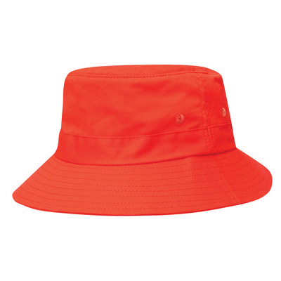 Kids Bucket Hat w/Toggle - Red